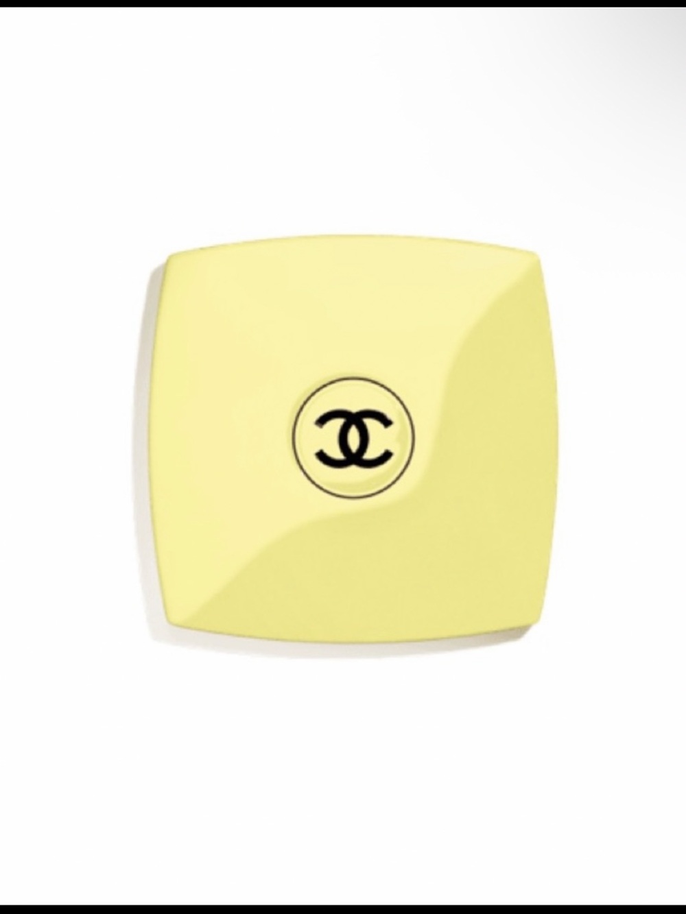 CHANEL Limited Edition Yellow Mirror Duo Compact Mirror NIB w/ Box & Pouch